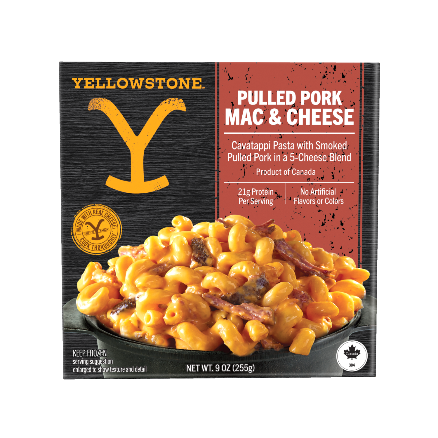 slide 1 of 2, Yellowstone™ Pulled Pork Mac & Cheese, 9 oz