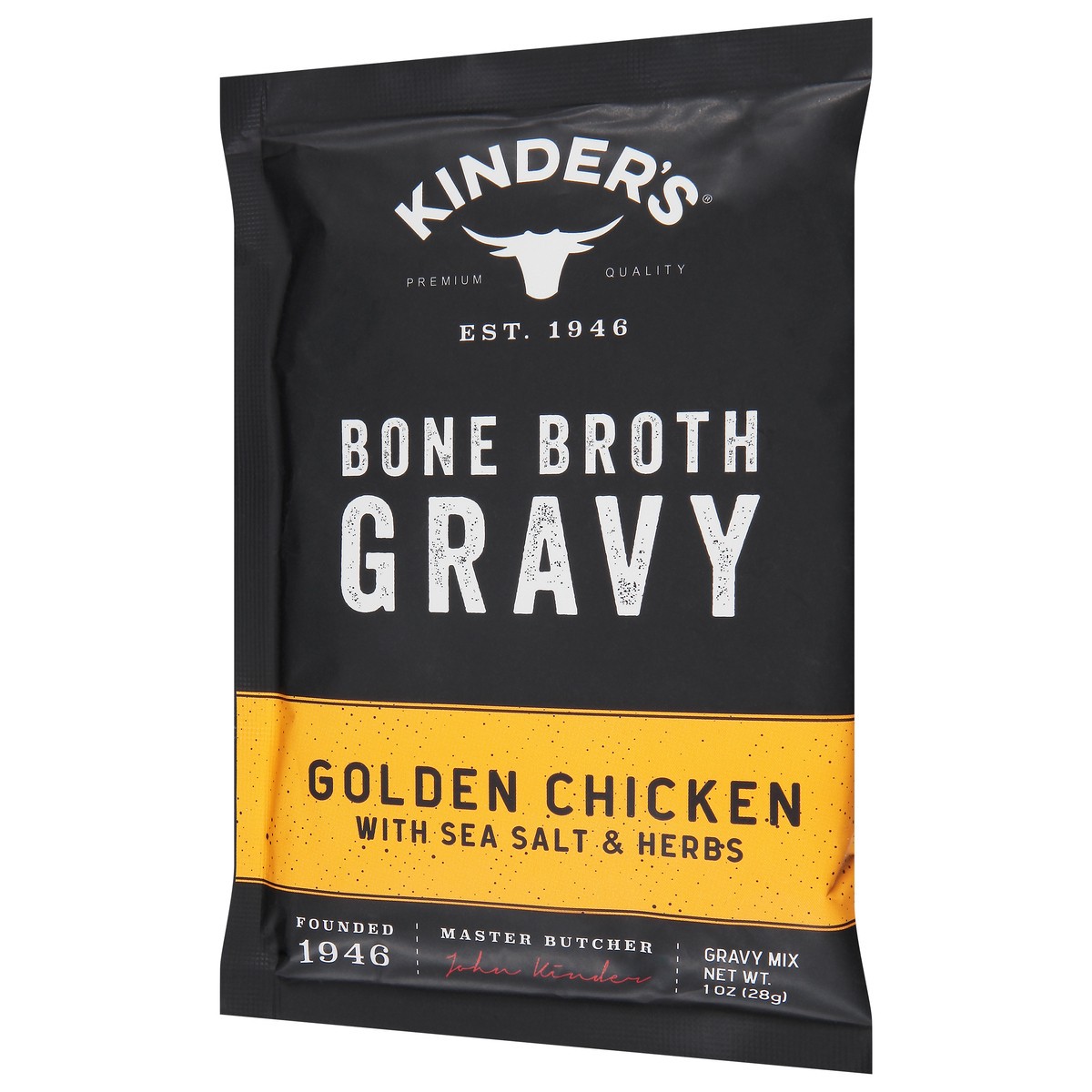 slide 7 of 9, Kinder's Bone Broth Golden Chicken Gravy 1 oz, 1 oz