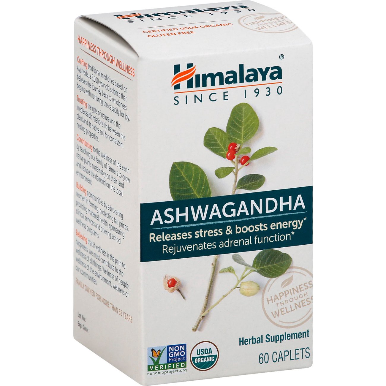 slide 1 of 1, Himalaya Ashwagandha 60ct, 60 ct
