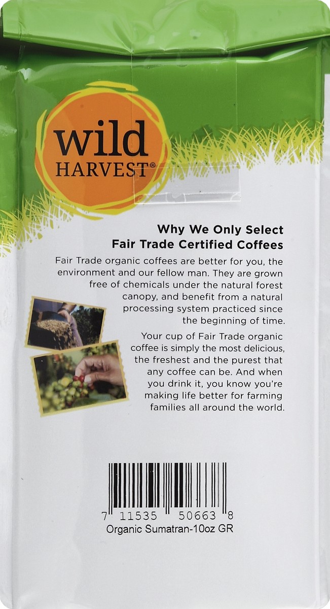 slide 3 of 7, Wild Harvest Sumatra Fair Trade Coffee - 10 oz, 10 oz