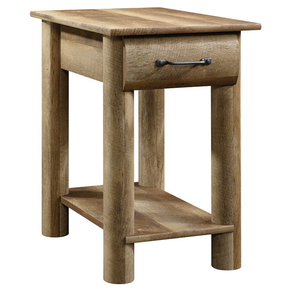 slide 1 of 1, Sauder Boone Mountain Side Table Craftsman Oak, 1 ct