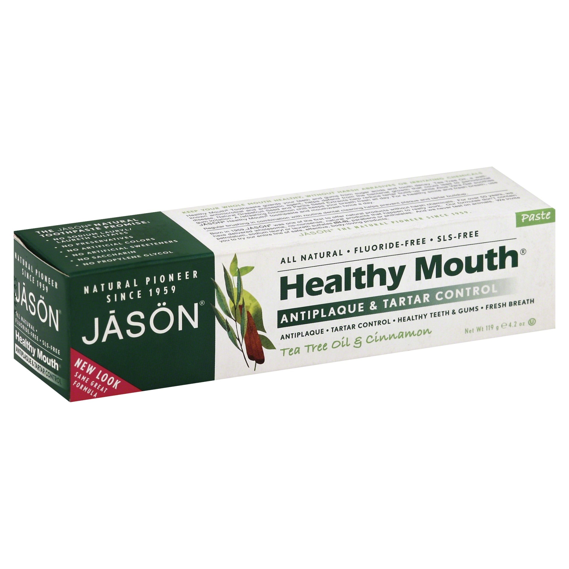 slide 1 of 1, Jason Healthy Toothpaste, 4 oz