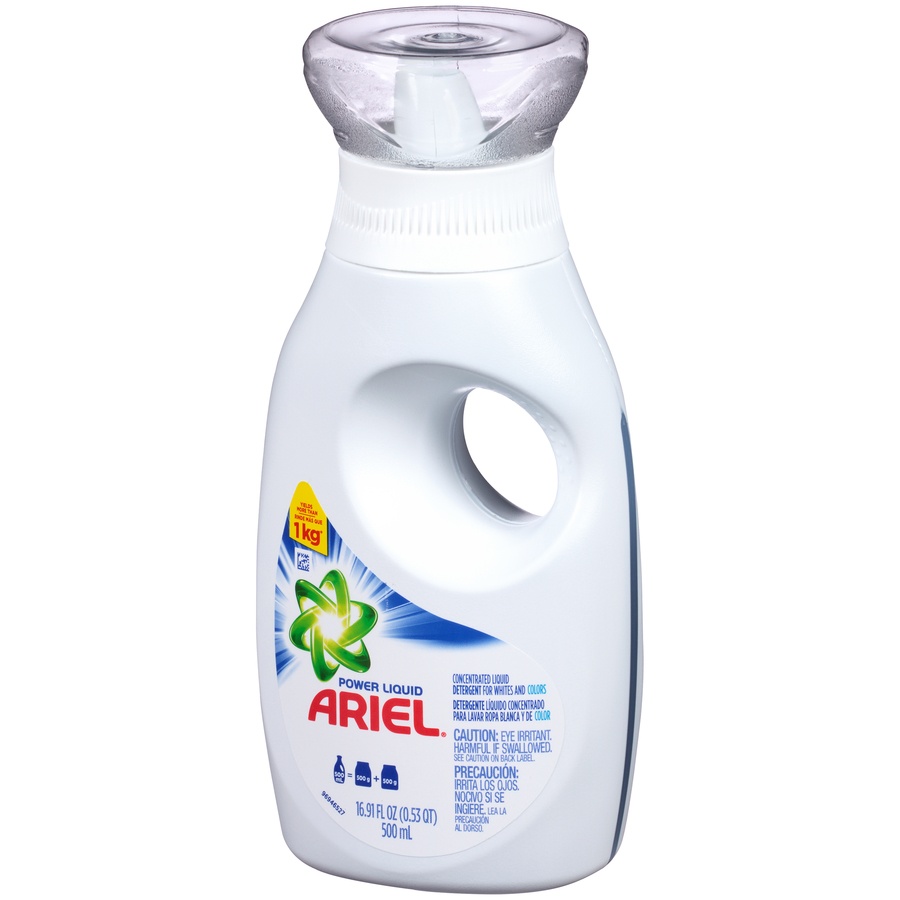 slide 3 of 6, Ariel Power Liquid Detergent, 16.91 fl oz