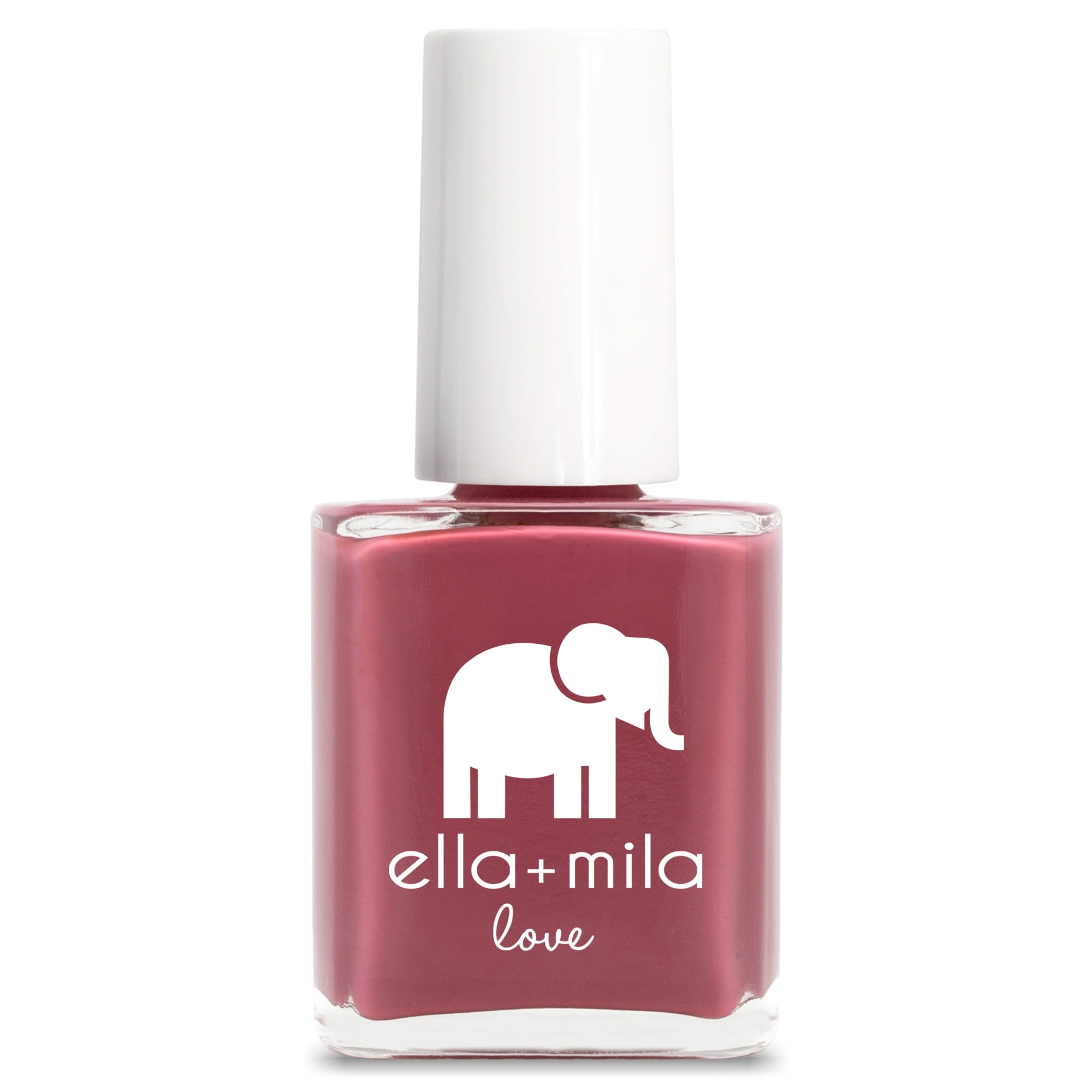 slide 1 of 1, Ella + Mila Nail Polish Love Collection Berry Much in Love, 45 oz