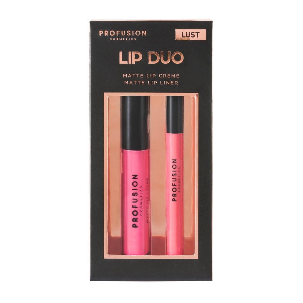 slide 2 of 3, Profusion Cosmetics Lust Lips To Go Kit, 2.1 oz