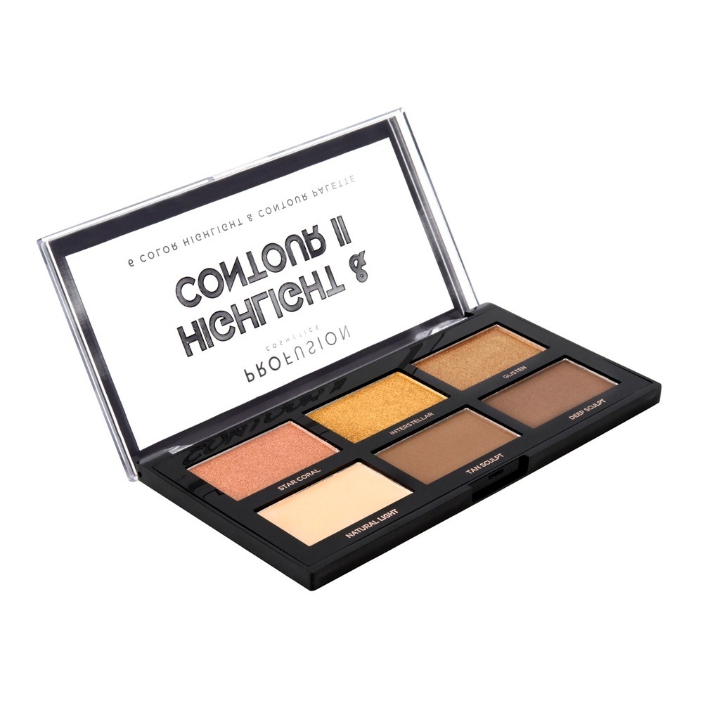 slide 2 of 3, Profusion Cosmetics Highlight & Contour Palette II, 3.5 oz