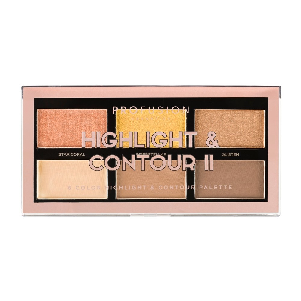 slide 3 of 3, Profusion Cosmetics Highlight & Contour Palette II, 3.5 oz