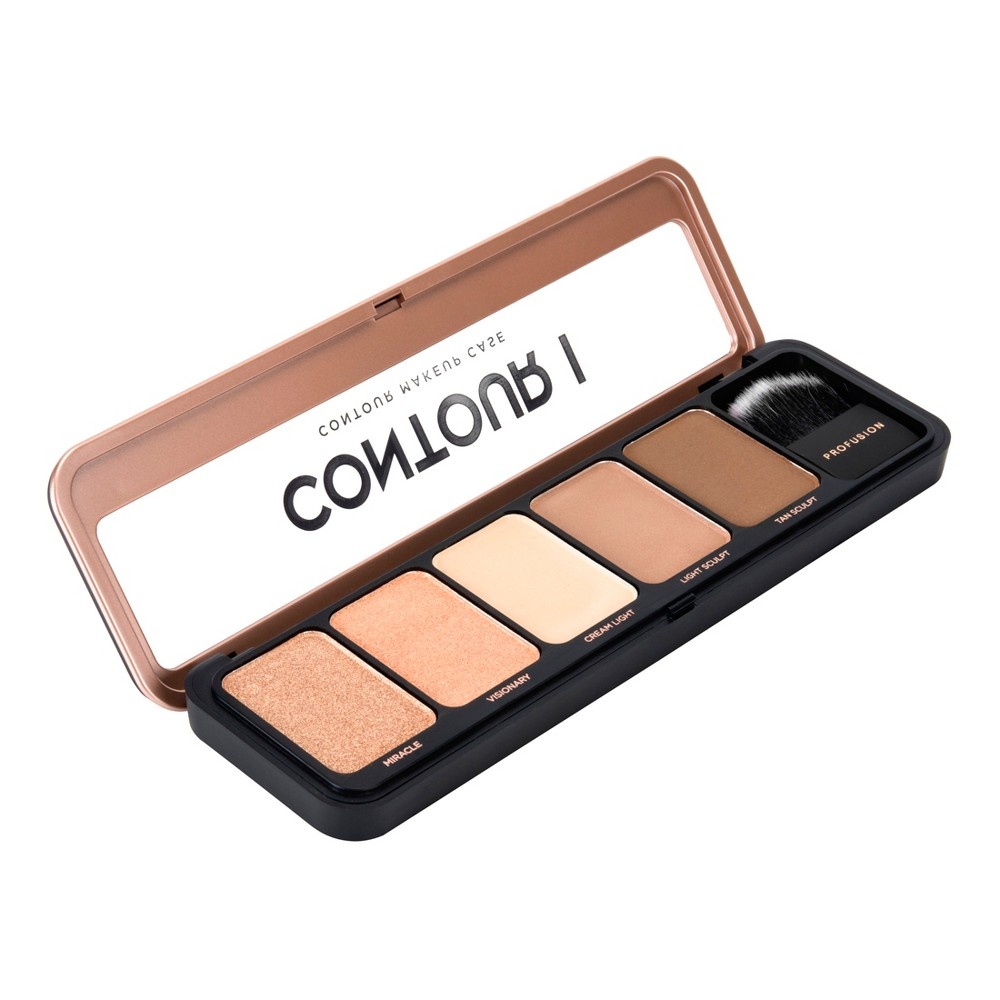 slide 2 of 3, Profusion Cosmetics Contour I Make Up Case, 4.8 oz