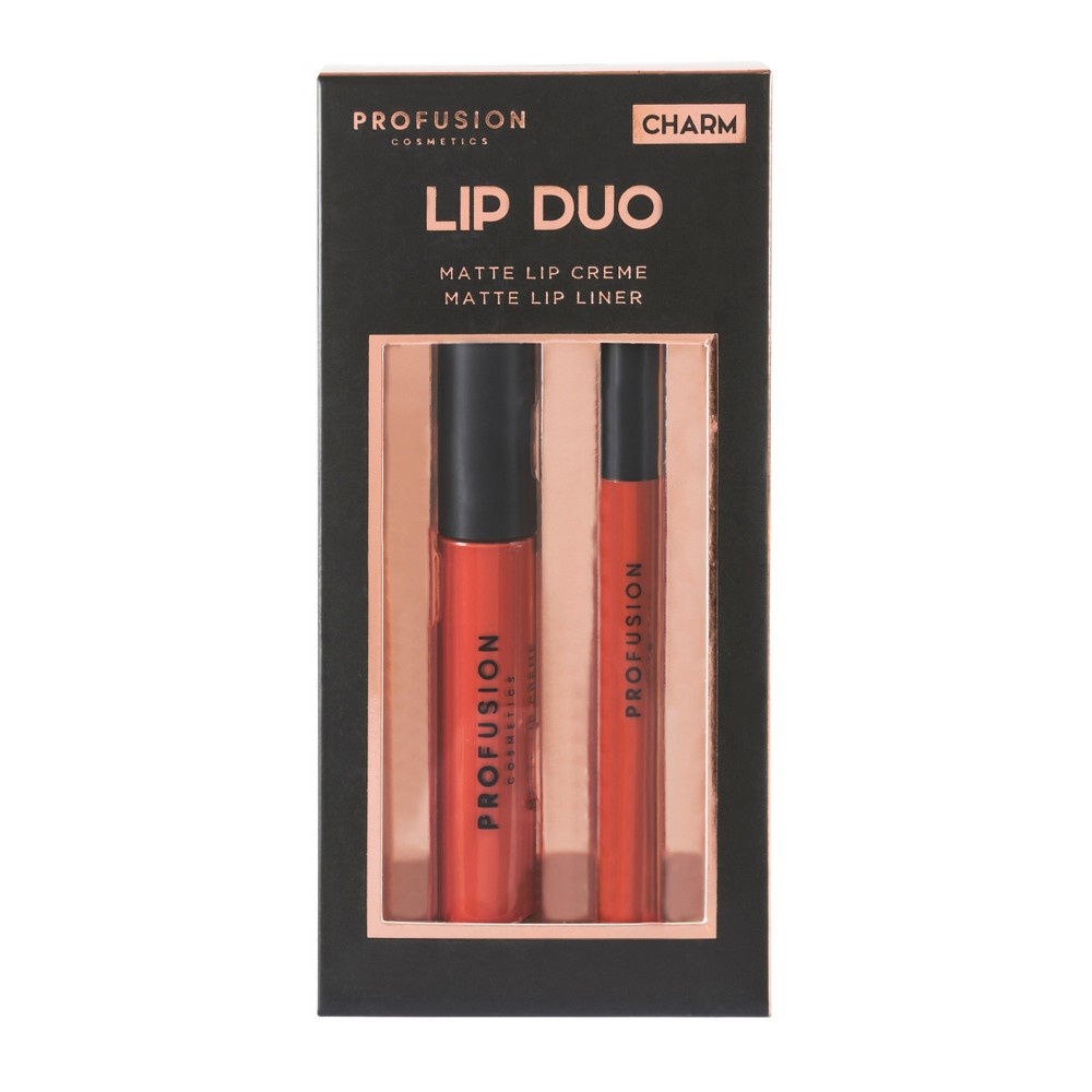 slide 2 of 2, Profusion Cosmetics Charm Lips To Go Kit, 2.1 oz