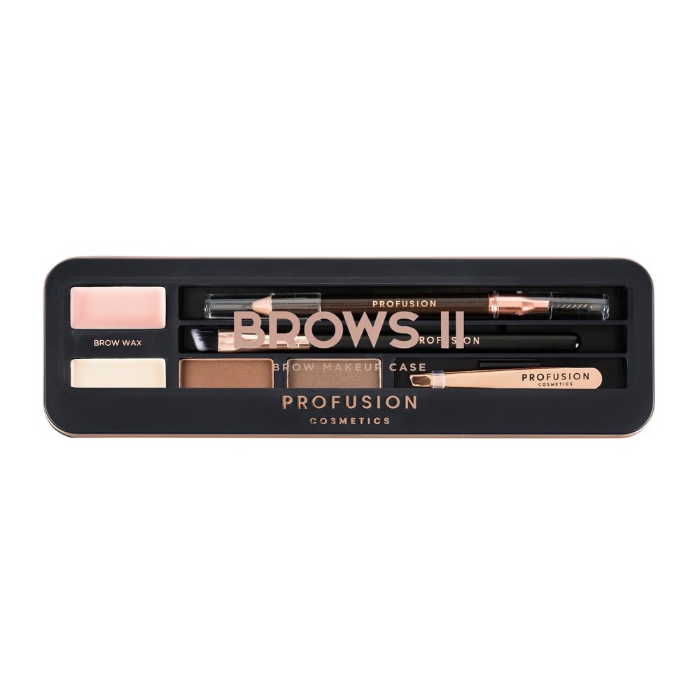 slide 3 of 3, Profusion Cosmetics Brow II Make Up Case, 4.8 oz