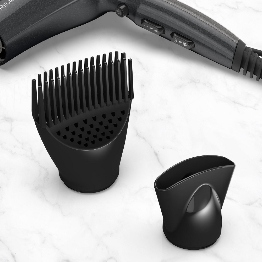 slide 4 of 13, Remington Pro Hair Dryer with Touch Style Technology - Black, 1 ct