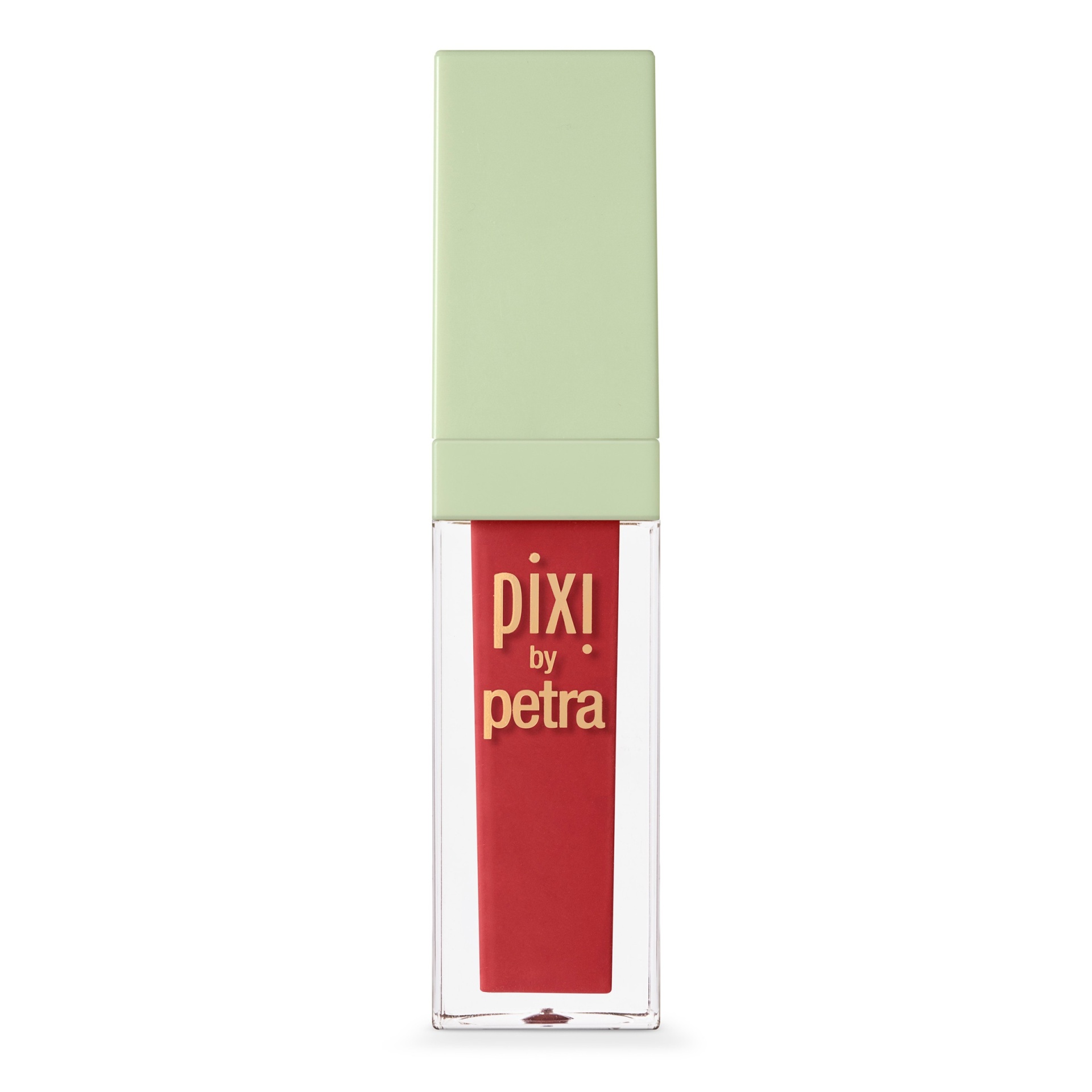 slide 1 of 3, Pixi by Petra MatteLast Liquid Lip Caliente Coral, 0.24 oz