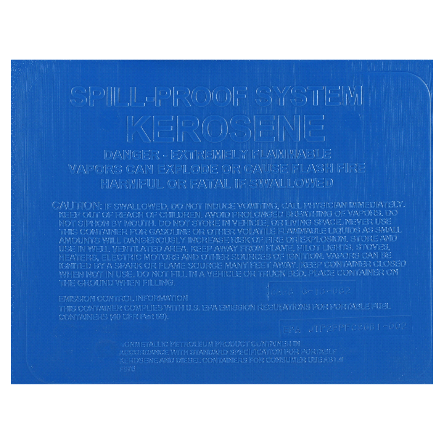 slide 2 of 2, GarageBOSS GARAGE BOSS GarageBOSS Press'N Pour Kerosene Can, 5 gal