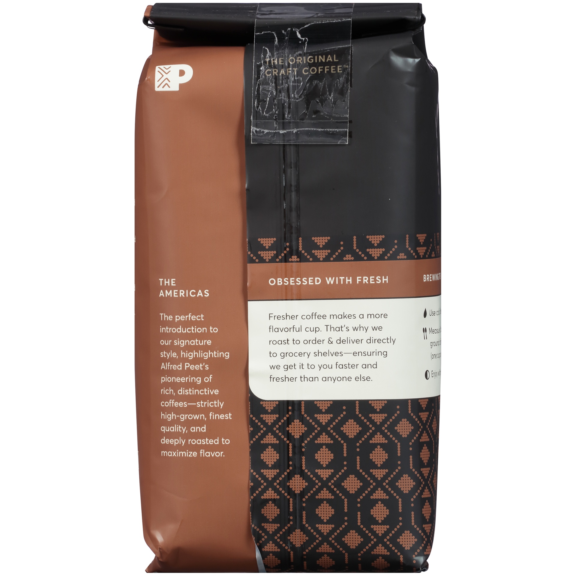 slide 6 of 6, Peet's Coffee Peet's House Blend Dark Roast Whole Bean Coffee - 10.5oz, 12 oz