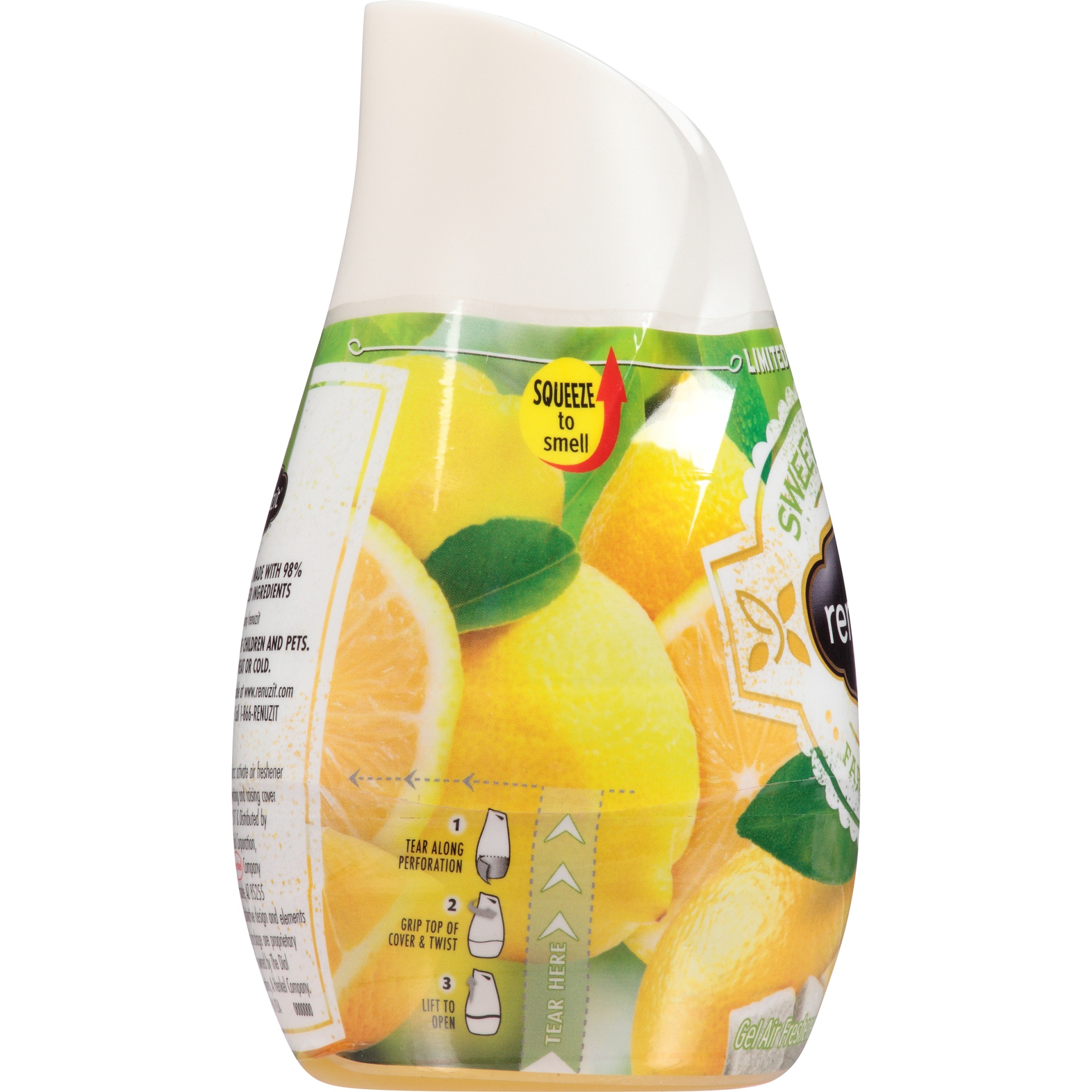 slide 2 of 4, Renuzit Sweet Lemon Freshener, 7 oz