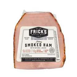 Frick's Hickory Smoked Sliced Ham - Natural Juices