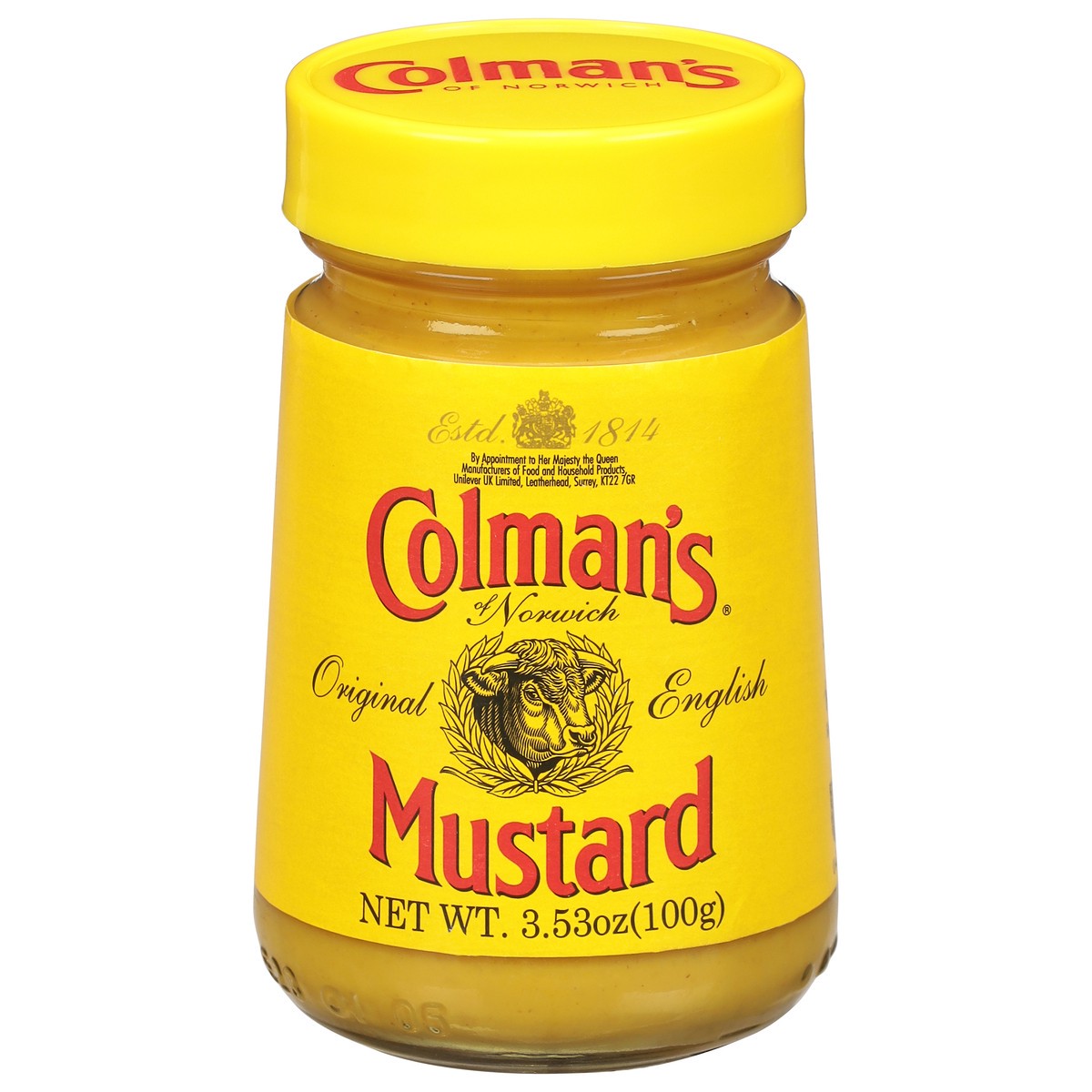 slide 1 of 2, Colman's Hot English Mustard, 3.5 oz