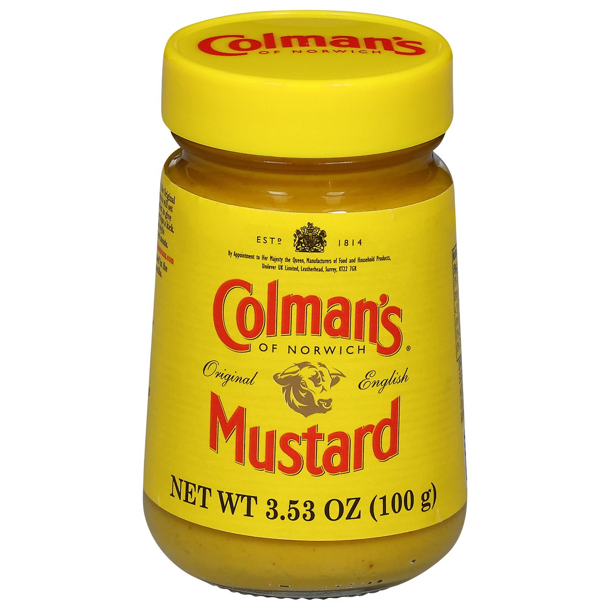 slide 1 of 2, Colman's Hot English Mustard, 3.5 oz