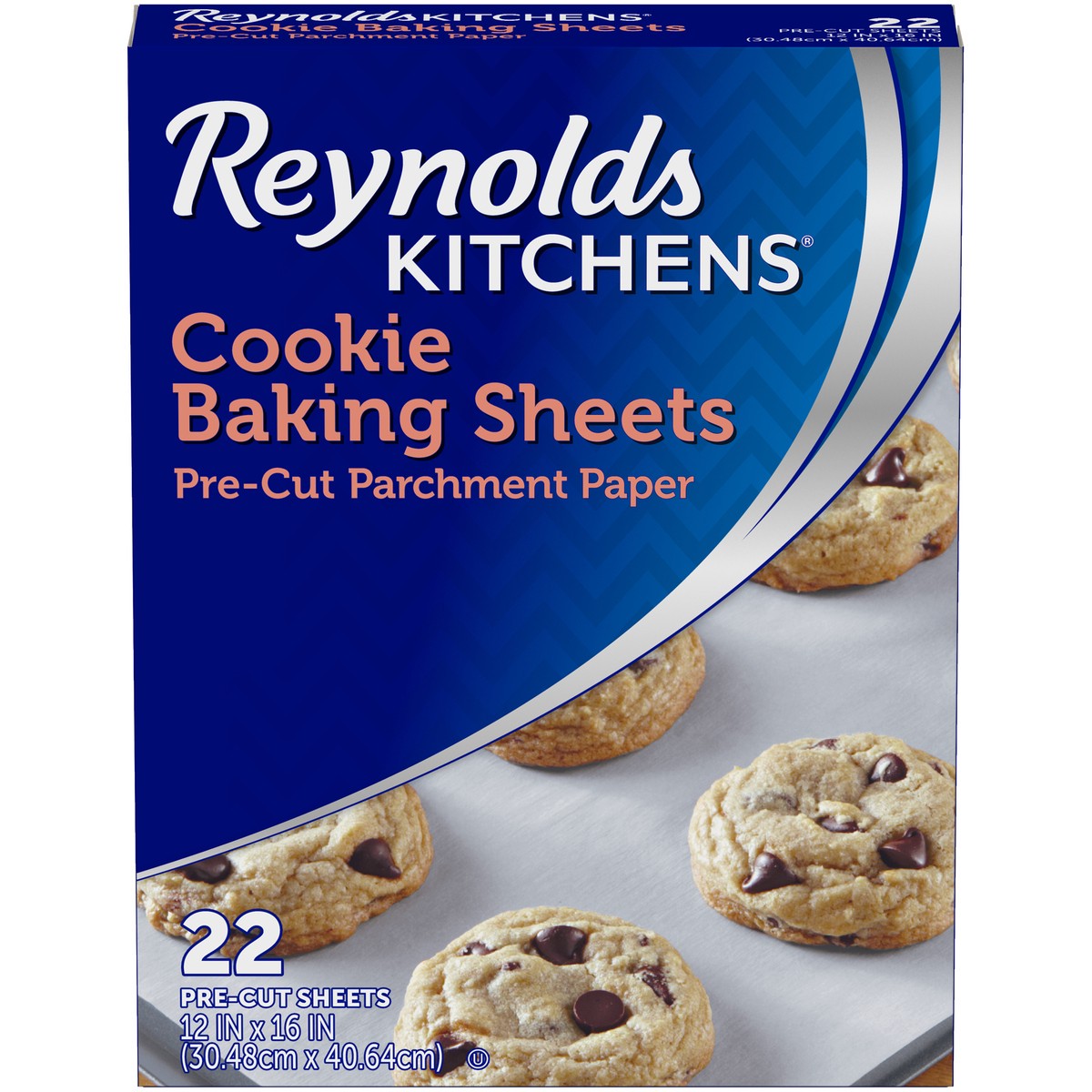 slide 1 of 1, Reynolds Cookie Baking Sheets, 22 ct