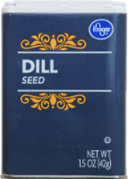 slide 1 of 1, Kroger Whole Dill Seed, 1.5 oz