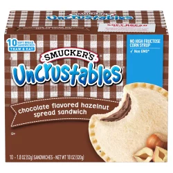 Smucker's Uncrustables Chocolate Flavored Hazelnut Spread Sandwich