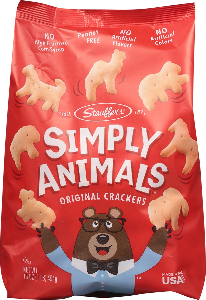 slide 11 of 13, Stauffer's Simply Animals Original Crackers 16 oz, 16 oz