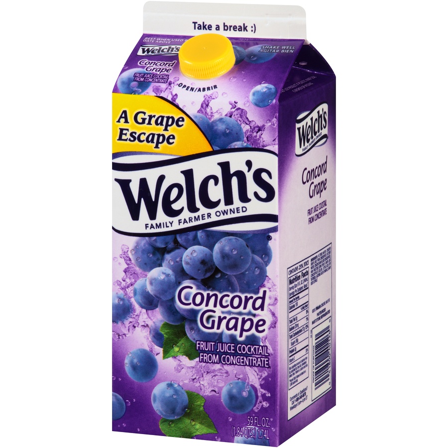 slide 3 of 8, Welch's Concord Grape Fruit Juice, 