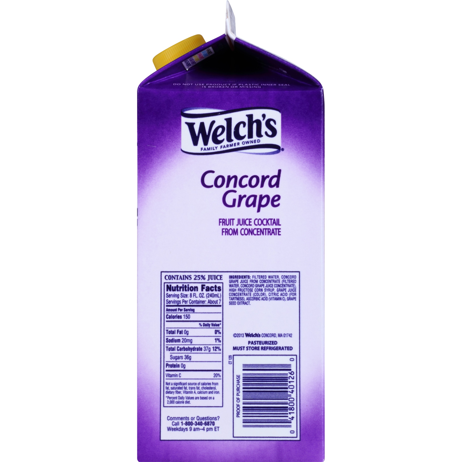 slide 7 of 8, Welch's Concord Grape Fruit Juice, 