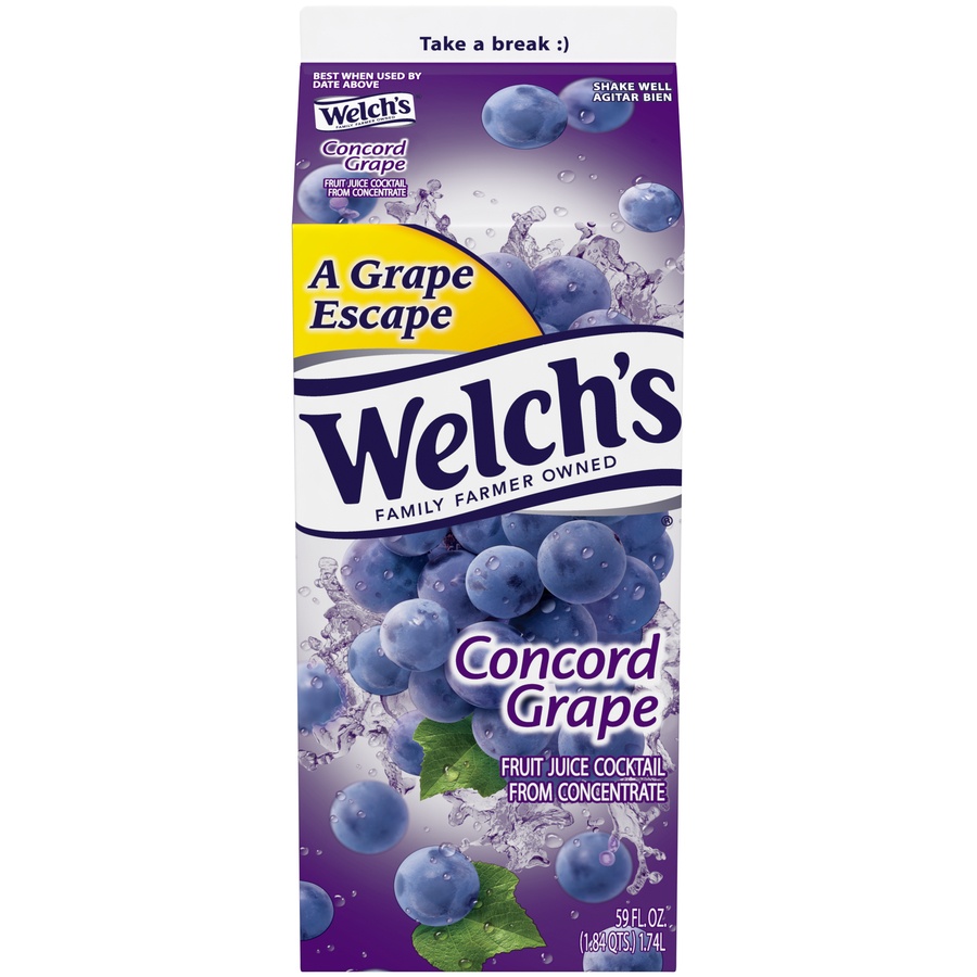 slide 8 of 8, Welch's Concord Grape Fruit Juice, 