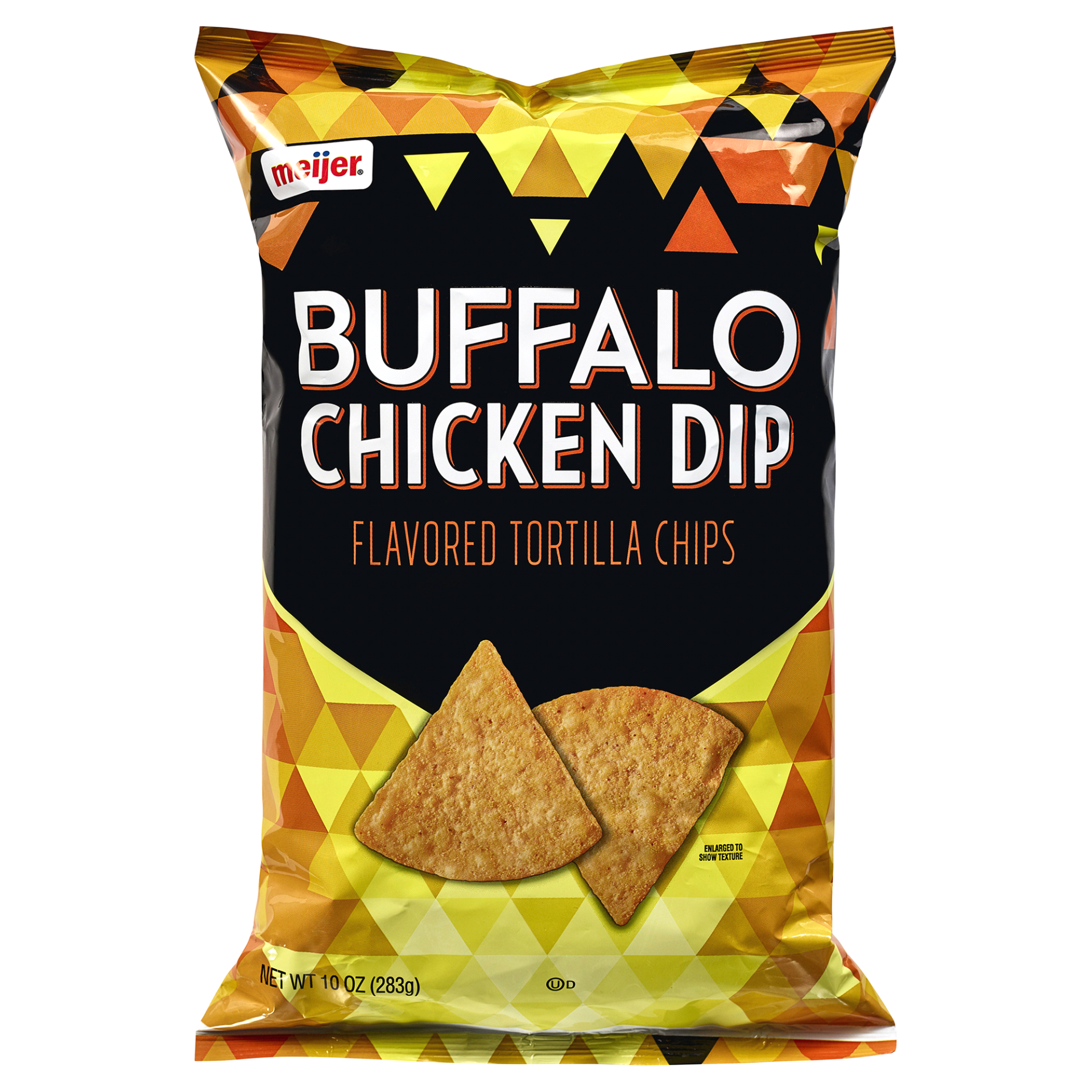 slide 1 of 2, Meijer Buffalo Chicken Dip Tortilla Chips, 8.5 oz