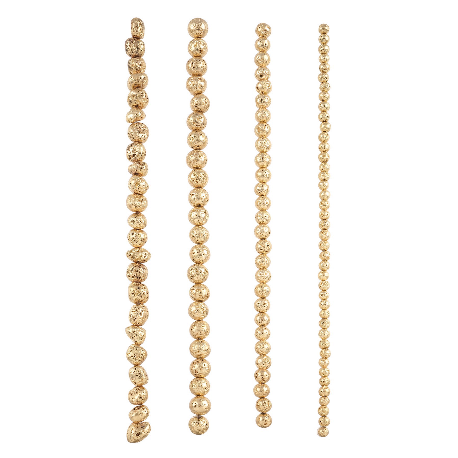 slide 2 of 3, Mixed Lava Beads By Bead Landing, 4mm-10mm