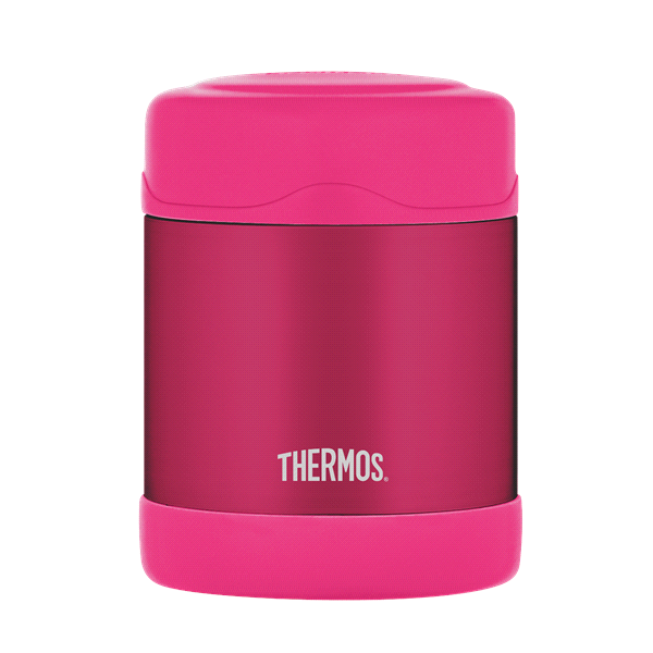 slide 1 of 1, THERMOS SS FUNTAINER FOOD JAR PINK SOLID, 10 oz