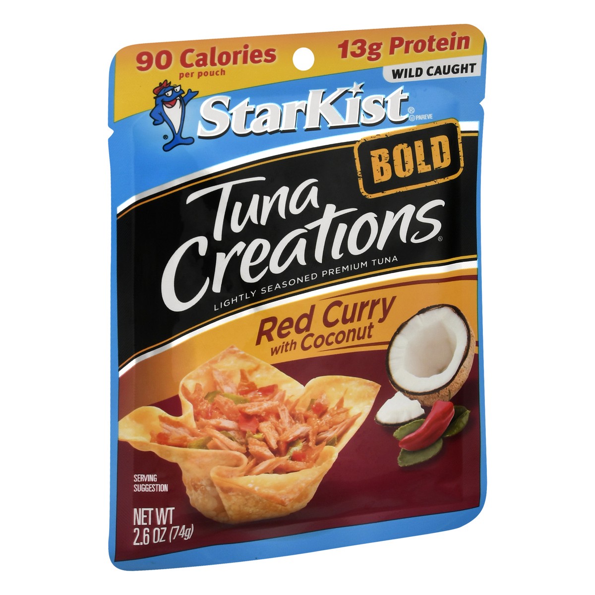 slide 4 of 9, StarKist Tuna Creations Bold Red Curry with Coconut Tuna 2.6 oz, 2.6 oz