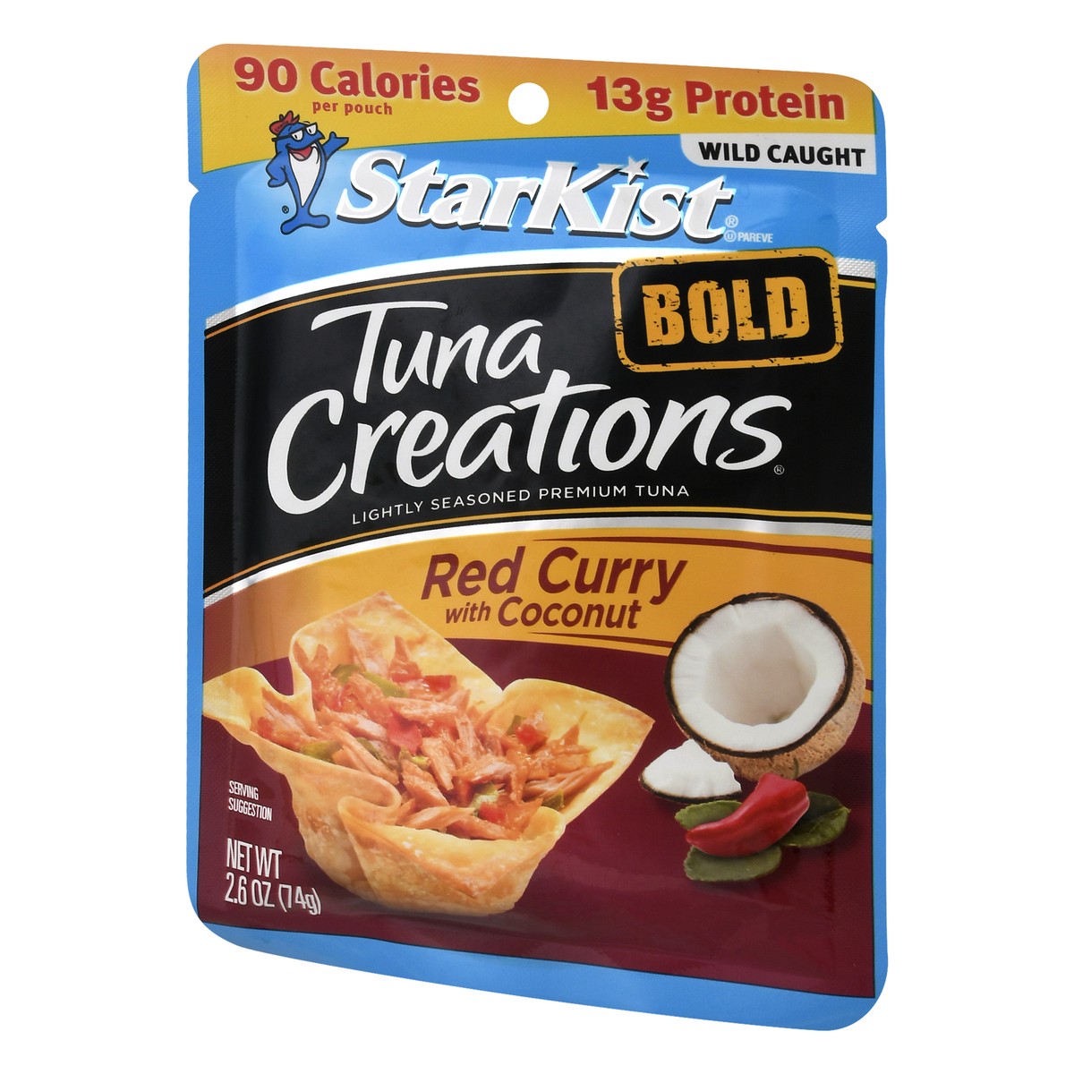 slide 5 of 9, StarKist Tuna Creations Bold Red Curry with Coconut Tuna 2.6 oz, 2.6 oz