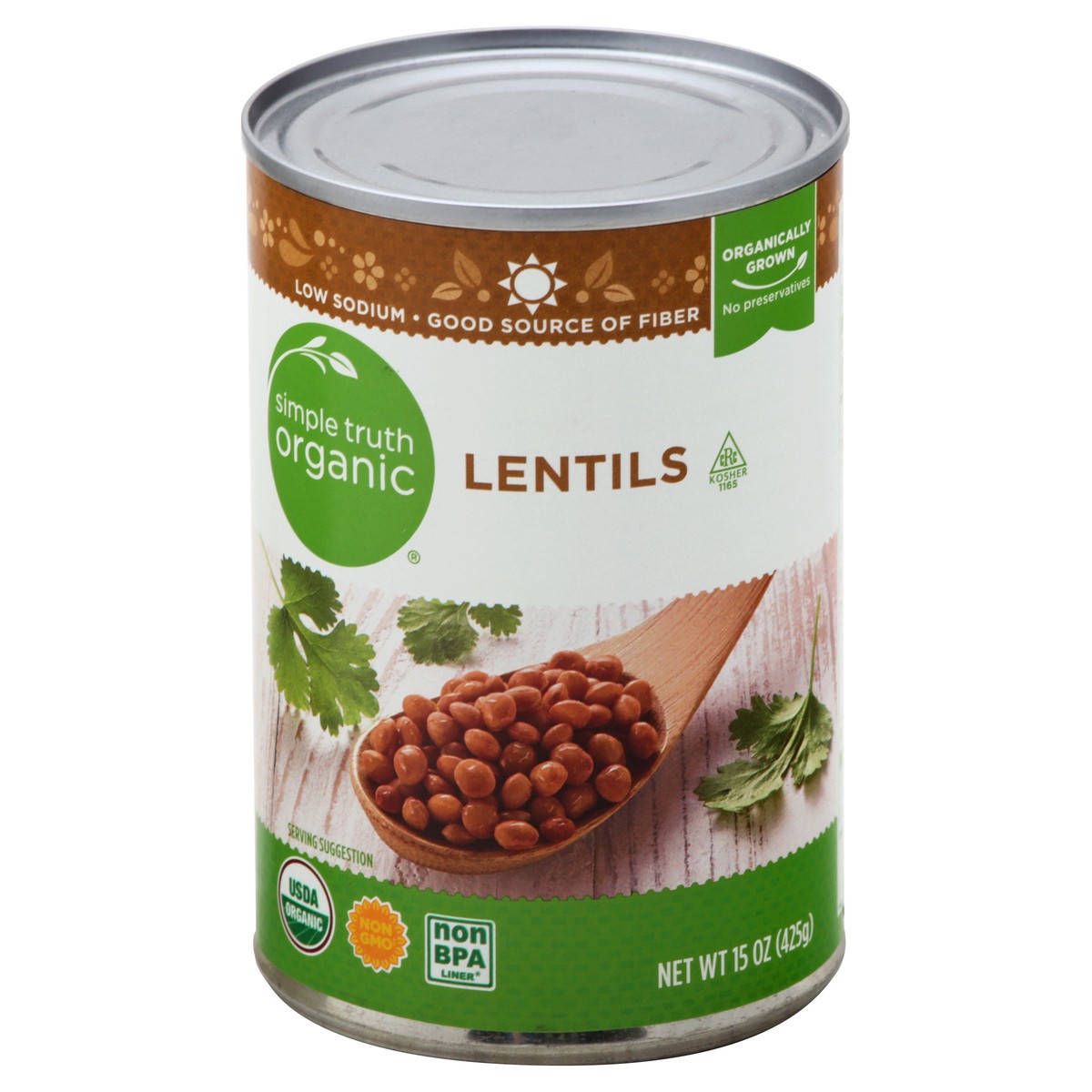 slide 1 of 11, Simple Truth Organic Lentils 15 oz, 15 oz