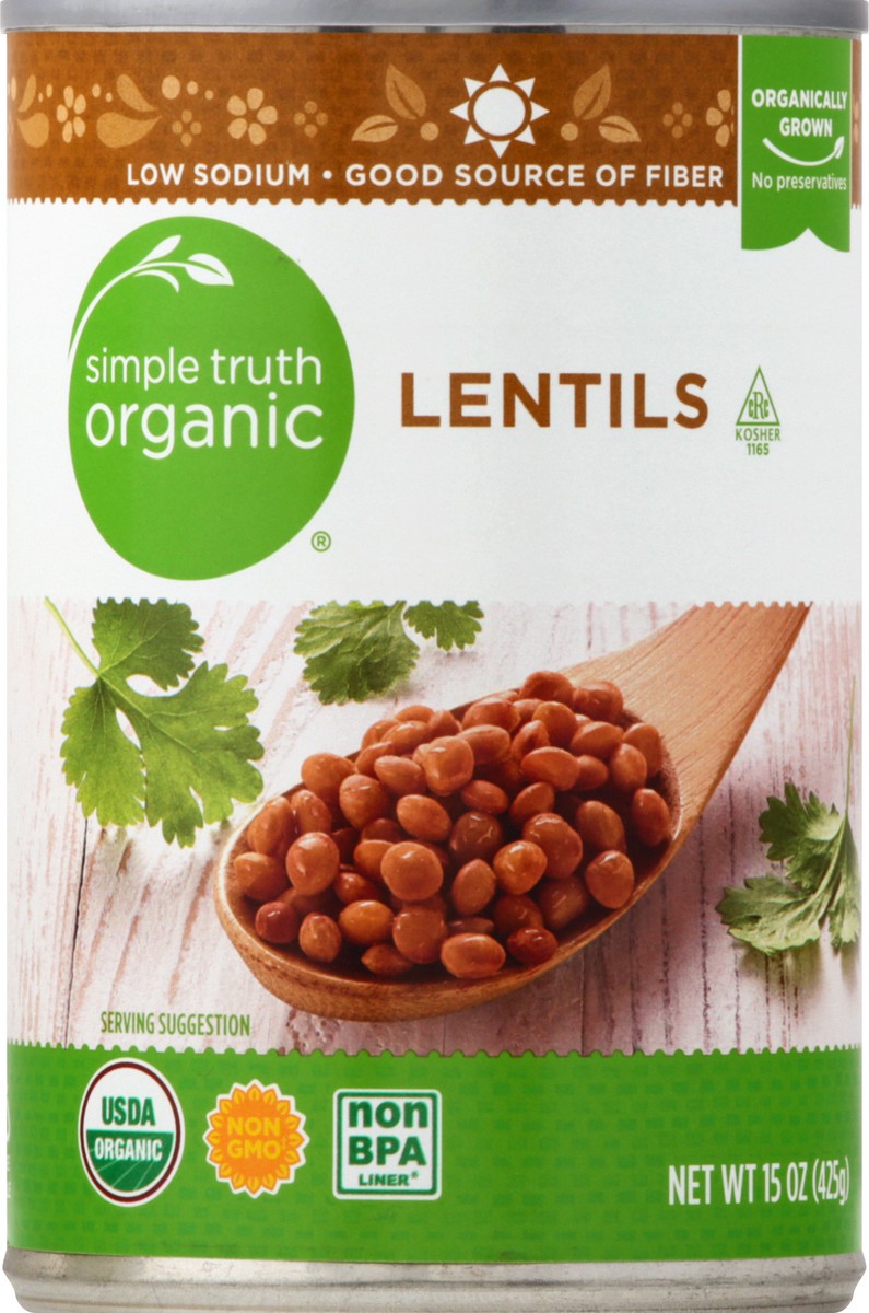 slide 5 of 11, Simple Truth Organic Lentils 15 oz, 15 oz