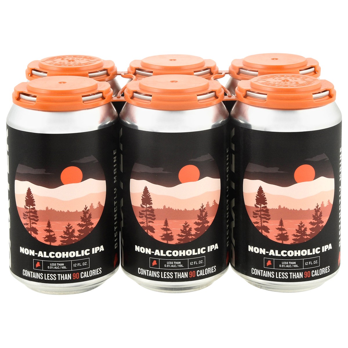 slide 3 of 4, Baxter Non-Alcoholic IPA Distinctly Maine Malt Beverage 6 - 12 fl oz Cans, 6 ct; 12 oz