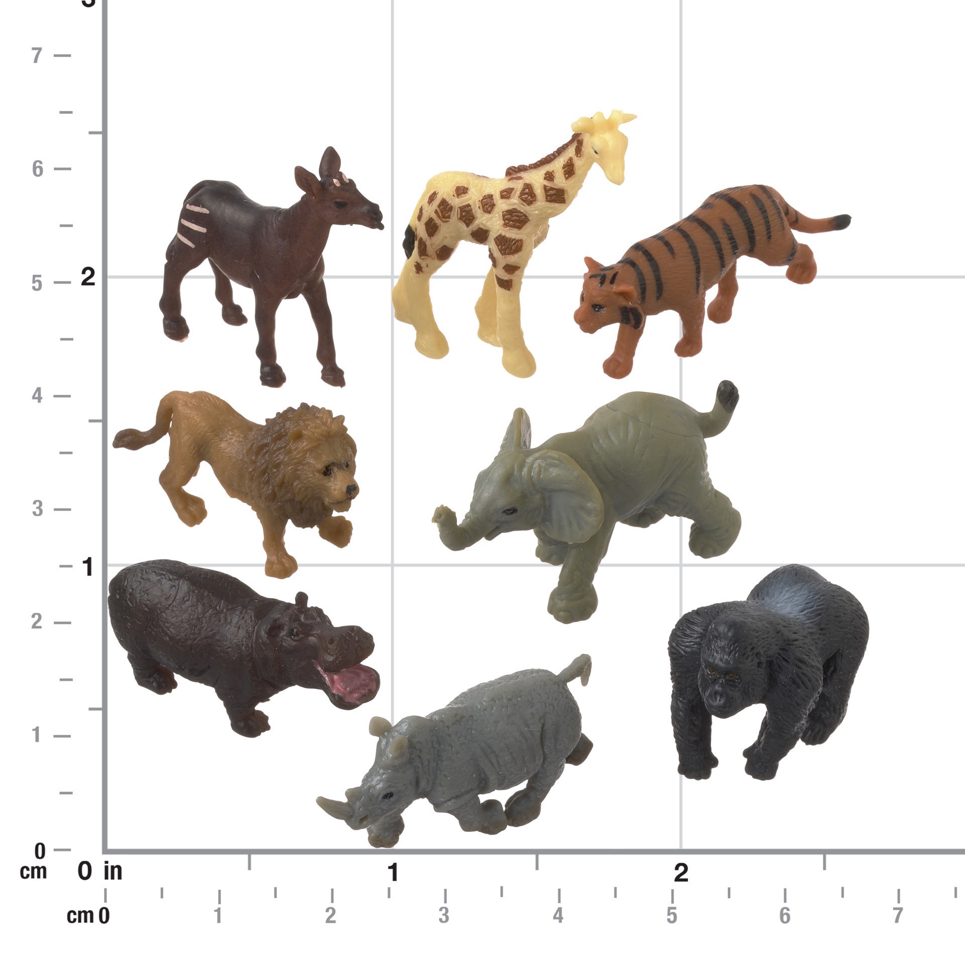 slide 2 of 4, Safari Ltd. Safari Ltd Good Luck Minis Wild Fun Pack, 3.9 in x 3.71 in x 3.71 in