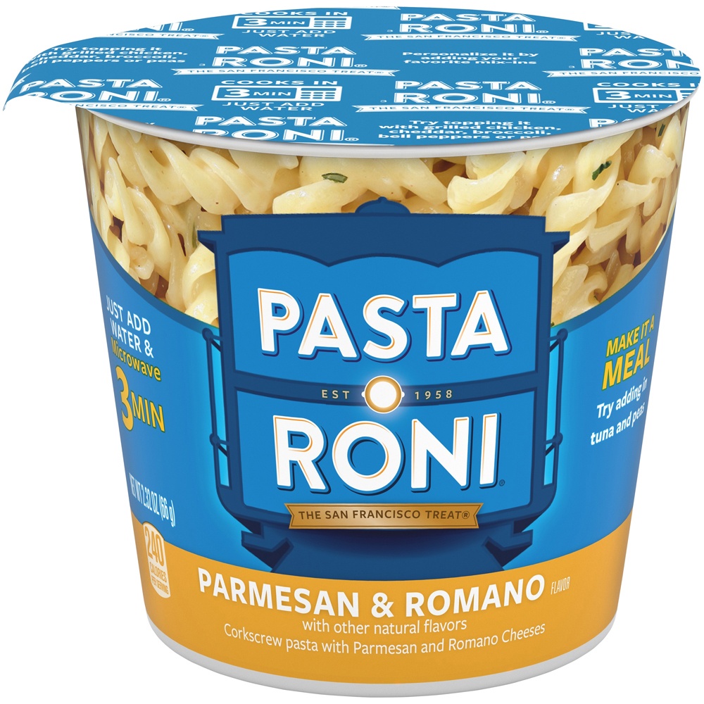 slide 2 of 4, Pasta Roni Corkscrew Pasta Parmesan & Romano Flavor 2.32 Oz, 