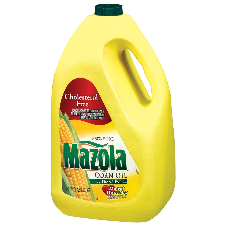 slide 3 of 5, Mazola 100% Pure Corn Oil - 128oz, 128 oz