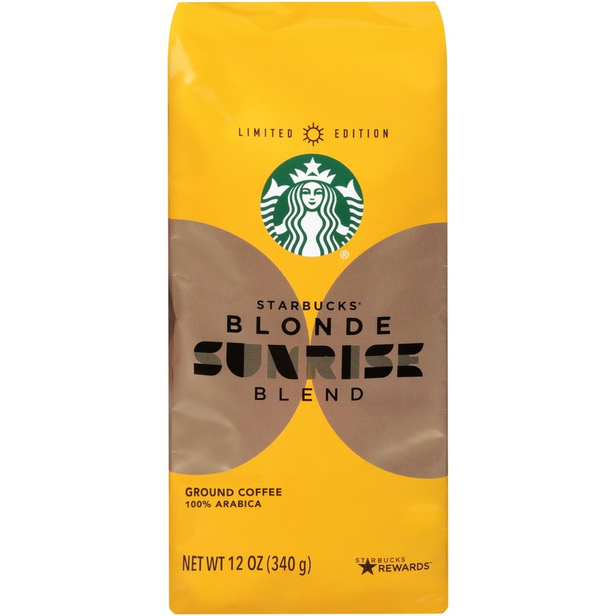 slide 1 of 7, Starbucks Sunrise Blonde Light Roast Ground Coffee, 12 oz