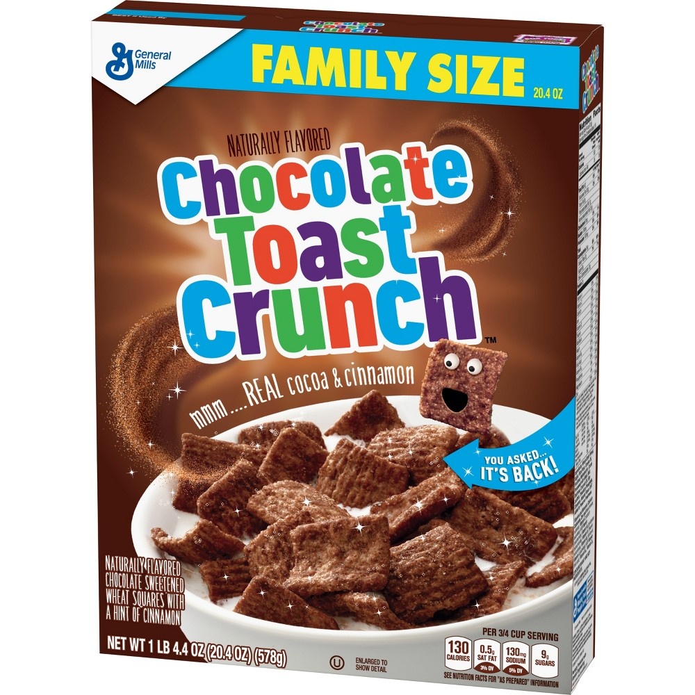 slide 3 of 6, Cinnamon Toast Crunch Chocolate Breakfast Cereal, 20.4 oz