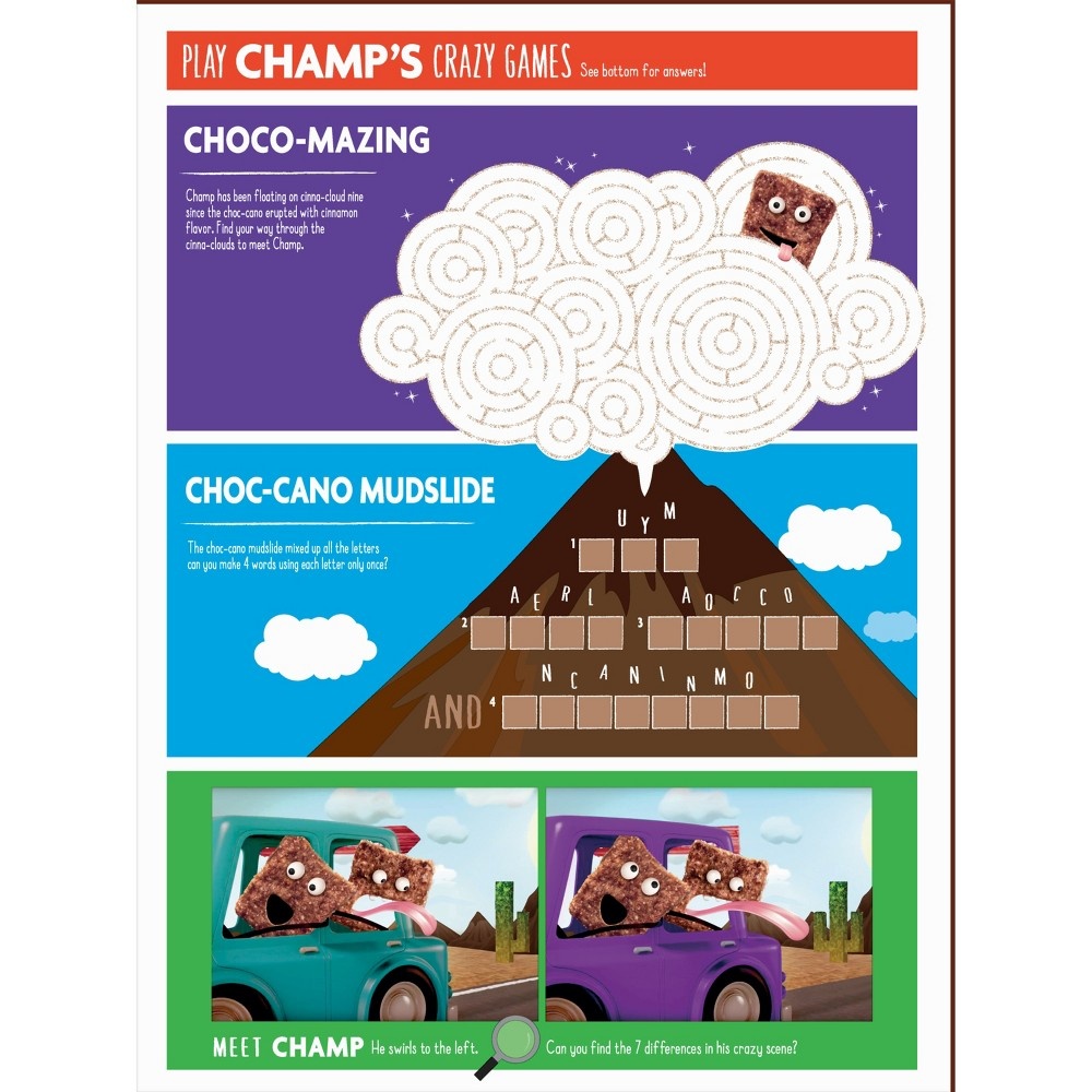 slide 4 of 6, Cinnamon Toast Crunch Chocolate Breakfast Cereal, 20.4 oz