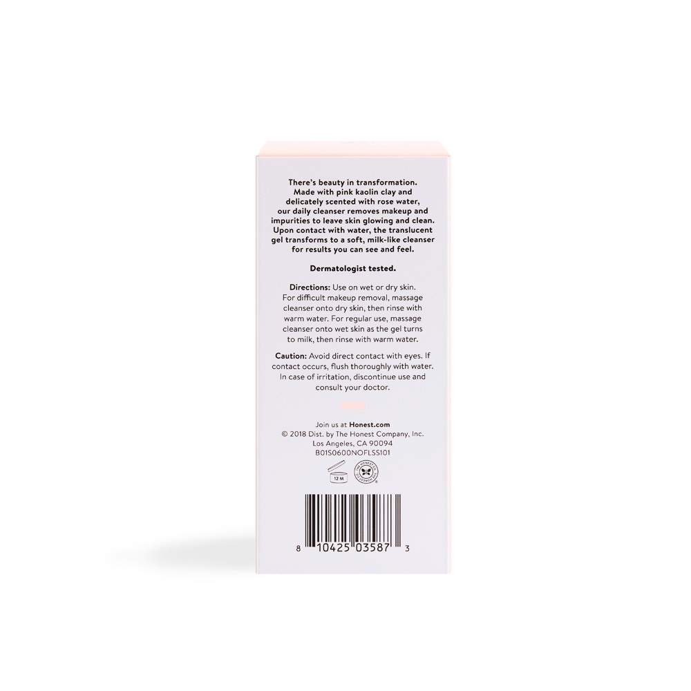 slide 2 of 4, Honest Beauty Magic Gel-To-Milk Cleanser, 4 fl oz