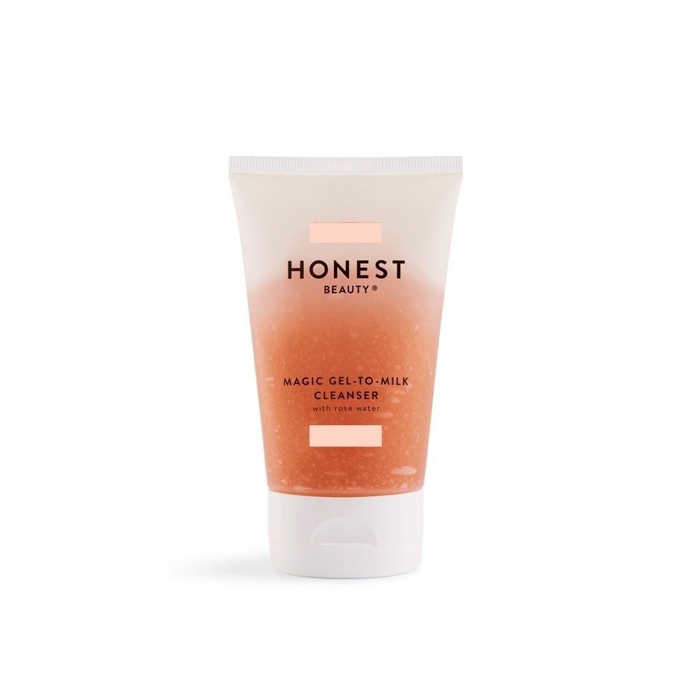 slide 1 of 4, Honest Beauty Magic Gel-To-Milk Cleanser, 4 fl oz