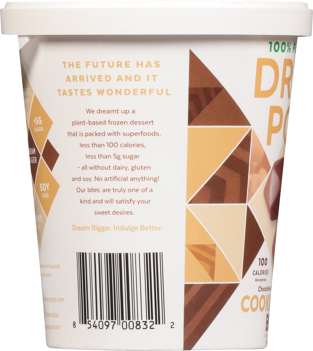 slide 7 of 9, Dream Pops Cookie Dough Bites, 4 oz