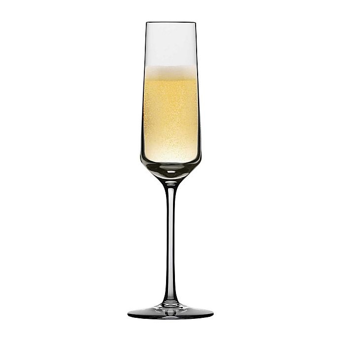 slide 1 of 1, Schott Zwiesel Tritan Pure Champagne Flutes, 6 ct