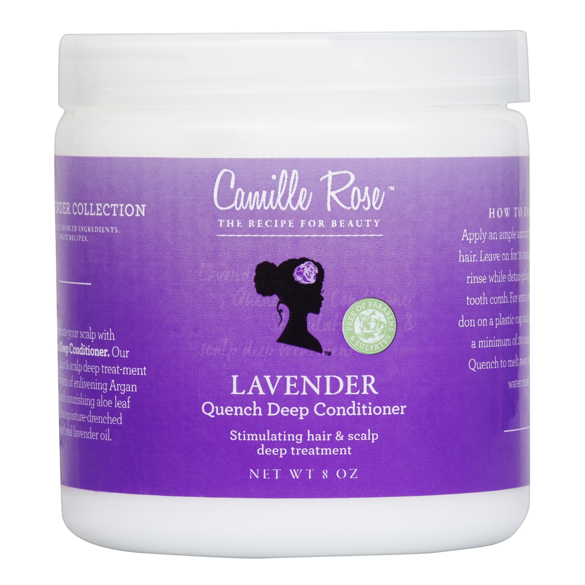 slide 1 of 1, Camille Rose Lavender Quench Deep Conditioner, 8 oz