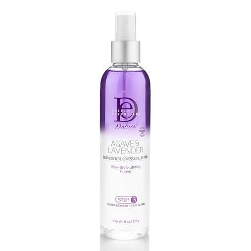 slide 1 of 1, Design Essentials Natural Agave & Lavender Blow-dry & Styling Primer, 8 oz