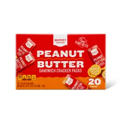 Peanut Butter Sandwich Crackers - 20ct - Market Pantry